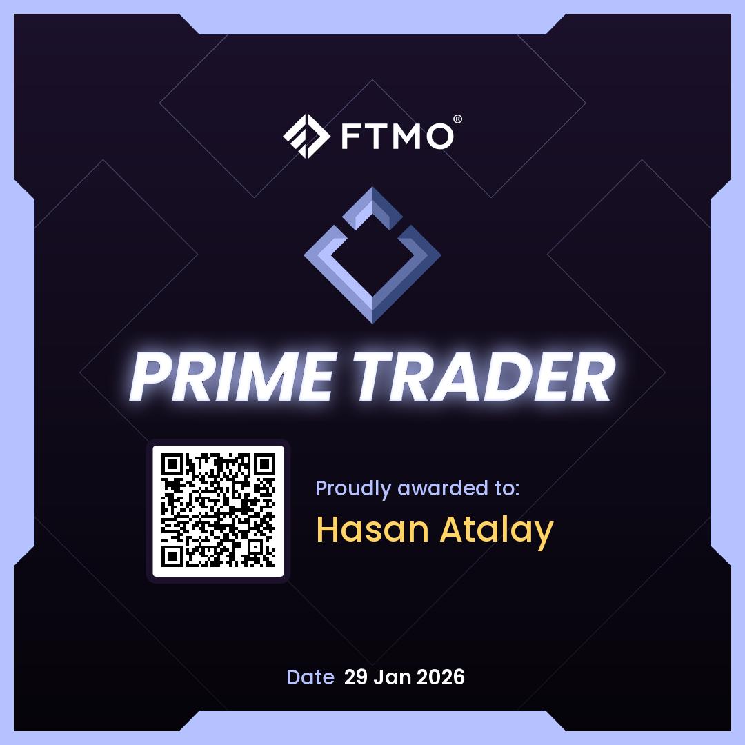 FTMO Prime Trader — Hasan Atalay
